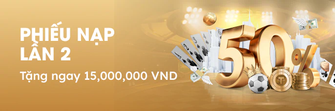 Tặng tiền nạp lần 2